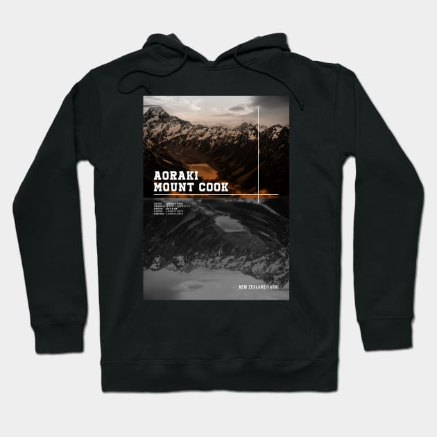 AORAKI MOUNT COOK WIKIPEDIA Hoodie by Trangle Imagi